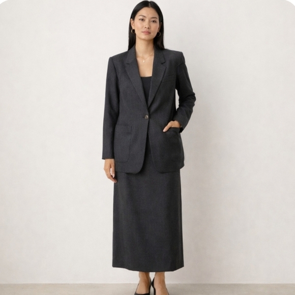 Miss Britt Dresses & Skirts - Vintage Miss Britt | 90's Wool Skirt Suit Set | German Tailored